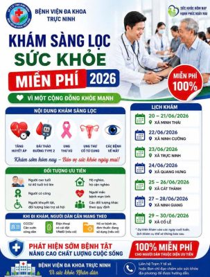 BỆNH VIỆN MẮT NAM ĐỊNH ĐỒNG HÀNH TRONG CHIẾN DỊCH KHÁM SỨC KHỎE MIỄN PHÍ TOÀN DÂN NĂM 2026