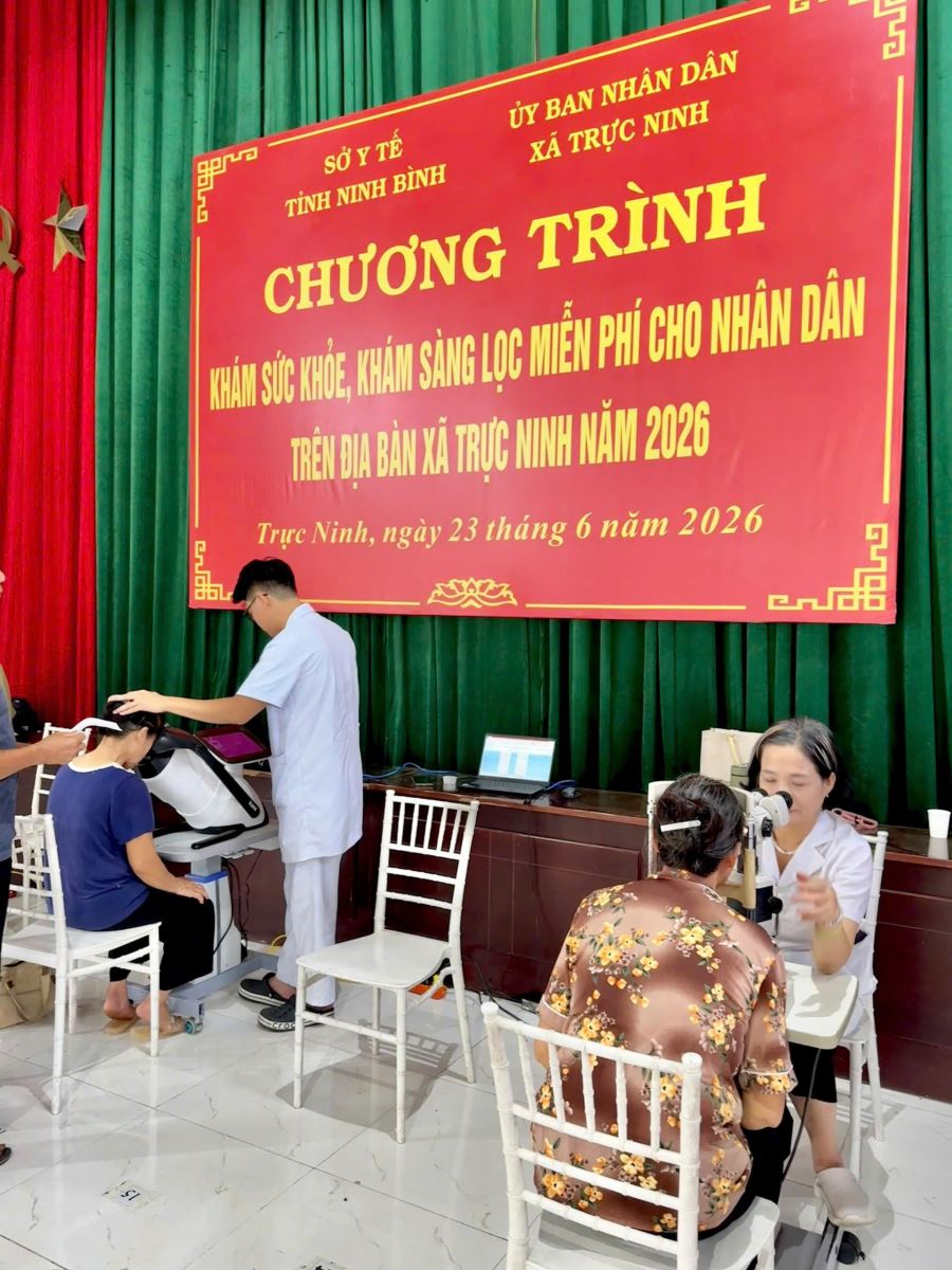 BỆNH VIỆN MẮT NAM ĐỊNH ĐỒNG HÀNH TRONG CHIẾN DỊCH KHÁM SỨC KHỎE MIỄN PHÍ TOÀN DÂN NĂM 2026 (p2)