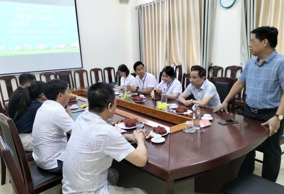 LỄ BÀN GIAO SẢN CÔNG LÀ CƠ SỞ NHÀ, ĐẤT CỦA BỆNH VIỆN DA LIỄU NAM ĐỊNH CHO BỆNH VIỆN MẮT NAM ĐỊNH QUẢN LÝ SỬ DỤNG