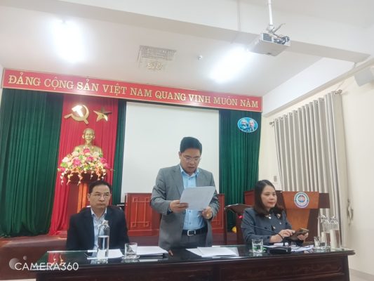 Hội nghị kiểm điểm, đánh giá, xếp loại chất lượng tổ chức đảng, đảng viên và tập thể, cá nhân lãnh đạo, quản lý năm 2023