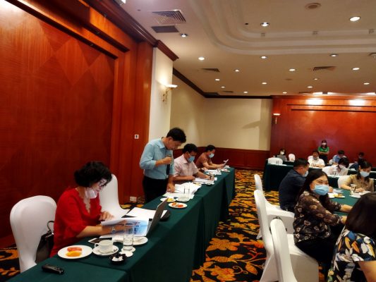 Bệnh viện Mắt tỉnh Nam Định tham dự cuộc họp kỹ thuật “Góp ý hoàn thiện Thông tư quy định mã số, tiêu chuẩn, chức danh nghề nghiệp và xếp lương viên chức Khúc xạ Nhãn khoa”