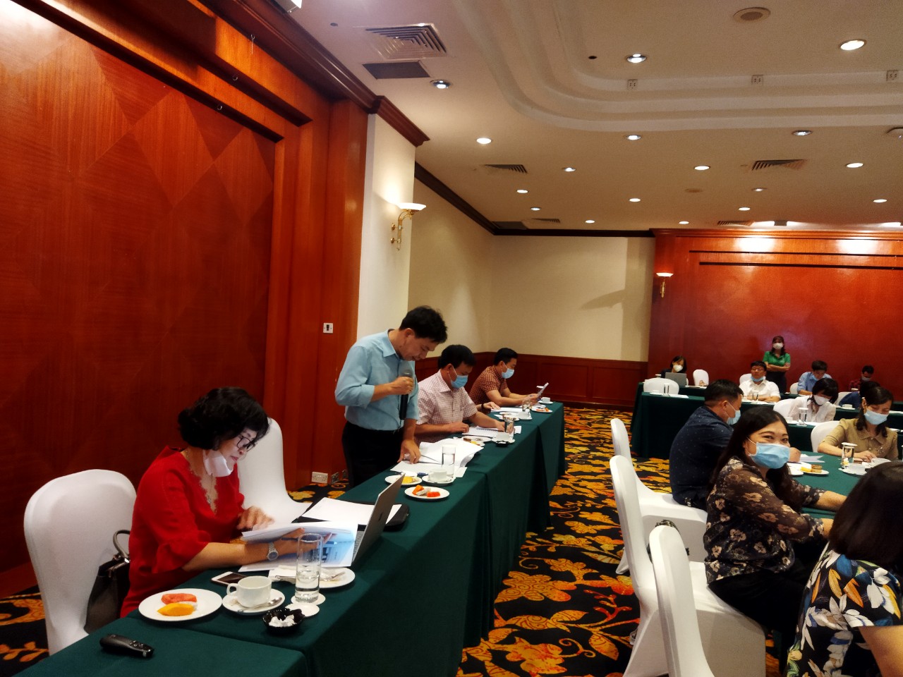 Bệnh viện Mắt tỉnh Nam Định tham dự cuộc họp kỹ thuật “Góp ý hoàn thiện Thông tư quy định mã số, tiêu chuẩn, chức danh nghề nghiệp và xếp lương viên chức Khúc xạ Nhãn khoa”