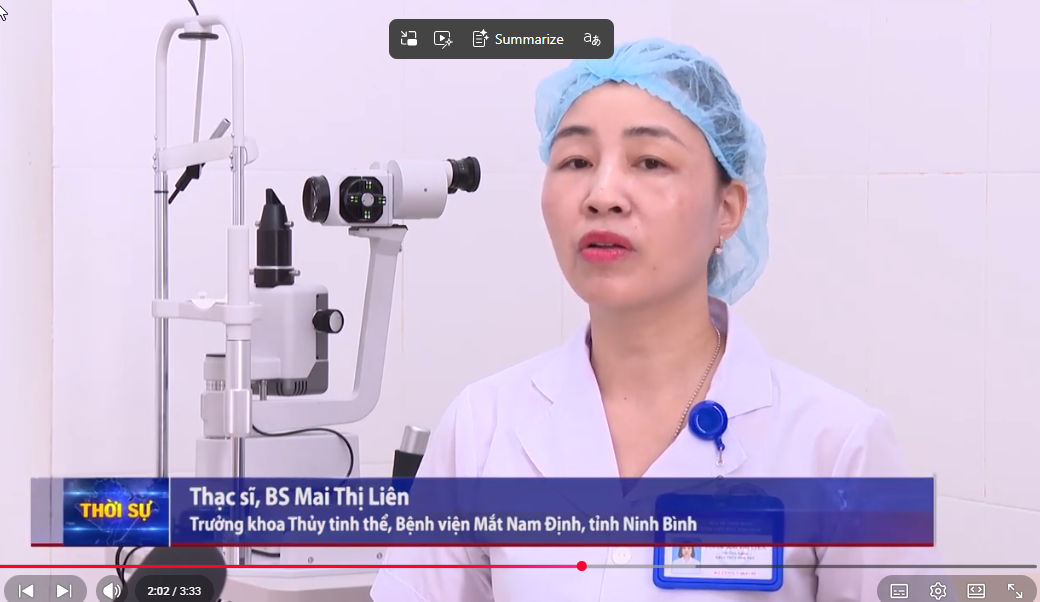Bệnh viện Mắt Nam Định nâng cao chất lượng khám chữa bệnh