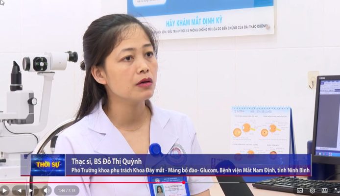 Bệnh viện Mắt Nam Định ứng dụng thành công kỹ thuật tiêm nội nhãn