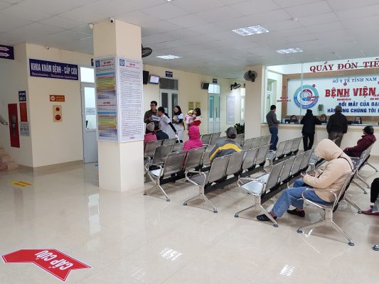 Một số hình ảnh về bệnh viện mắt Nam Định