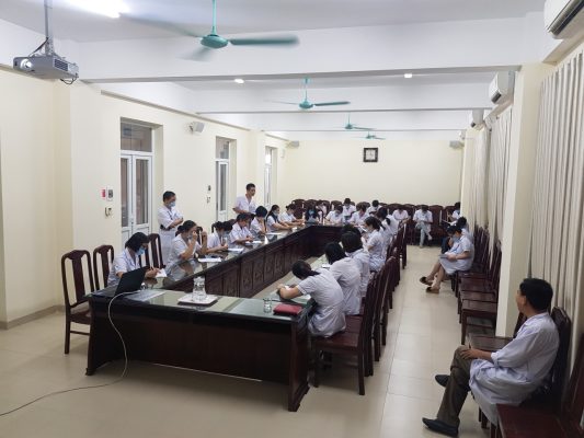 Thi kiểm tra tay nghề đối với Điều dưỡng viên của Bệnh viện mắt