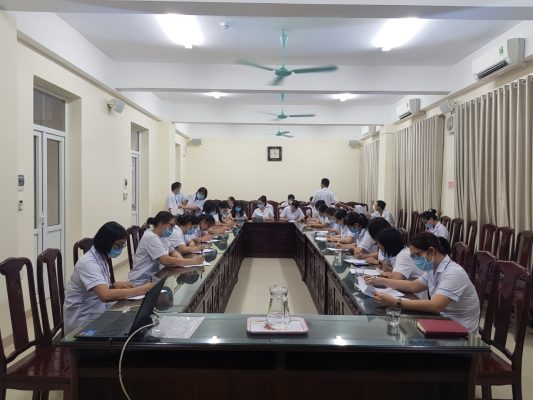 Thi kiểm tra tay nghề đối với Điều dưỡng viên của Bệnh viện mắt