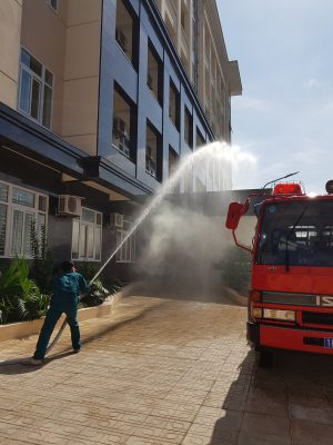 Thực tập phương án chữa cháy phối hợp