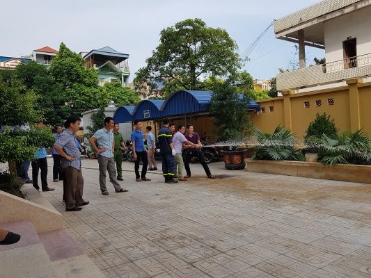 Thực tập phương án chữa cháy phối hợp