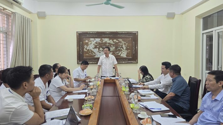 Buổi làm việc khảo sát tình hình chất lượng nhân lực lĩnh vực Y tế